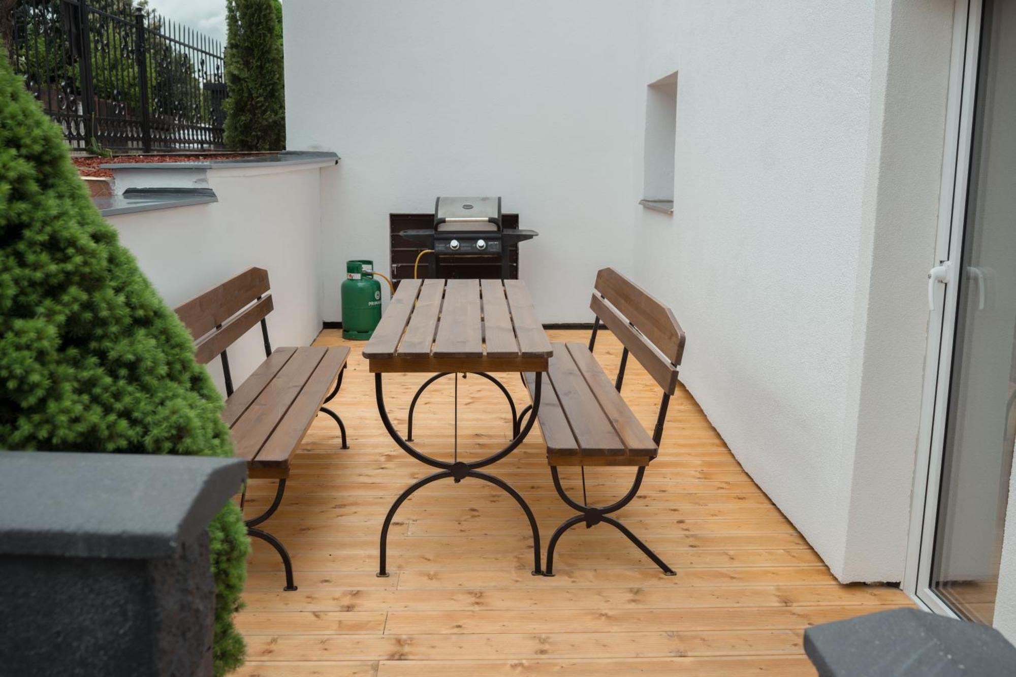 Airport Luxury Apartment & Spa Prag Zimmer foto